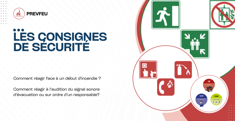 Les Consignes de sécurité